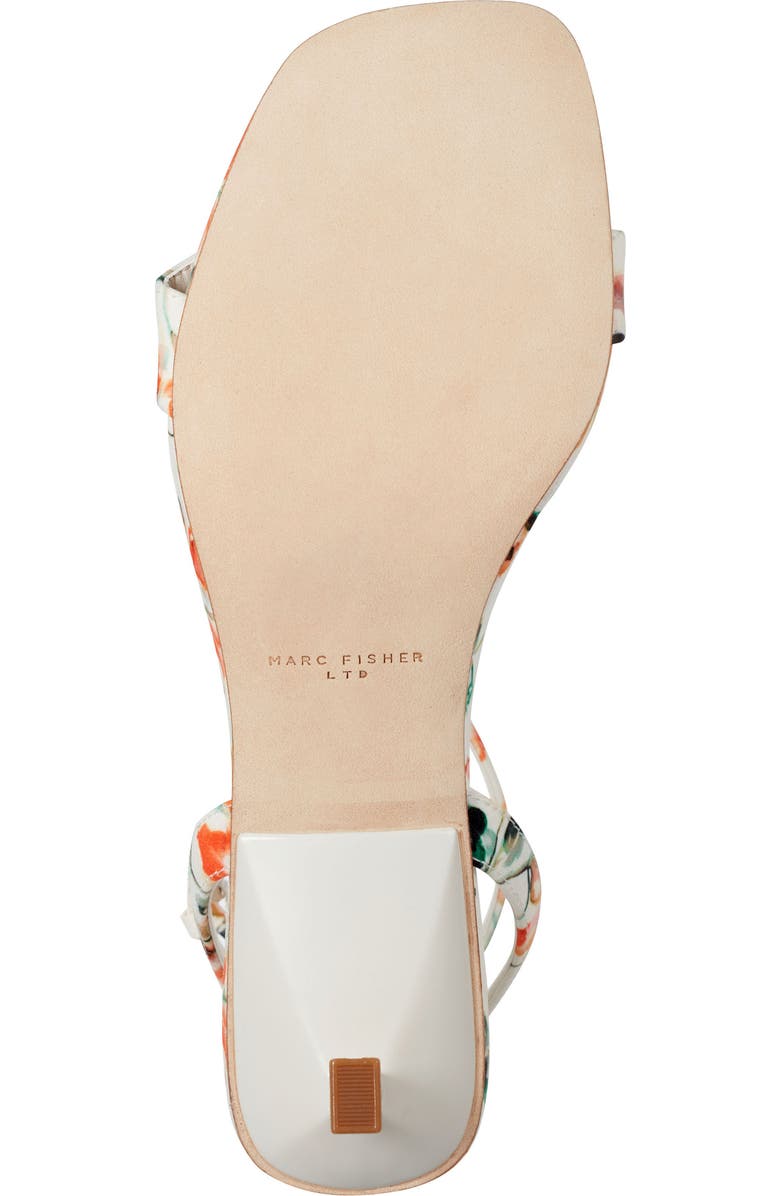 Marc Fisher LTD Alona Ankle Strap Kitten Heel Sandal, Alternate, color, Ivory