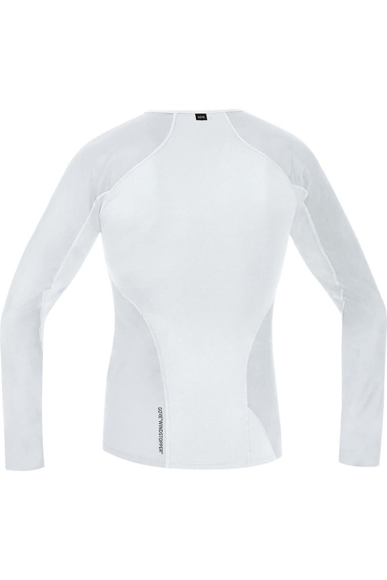 Windstopper Base Layer Thermo Long-Sleeve Shirt - Men's, Alternate, color, Light Grey/White