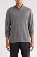 Nordstrom Piquè Quarter Zip Pullover
