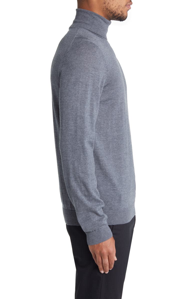 BOSS Musso Wool Turtleneck, Alternate, color, 