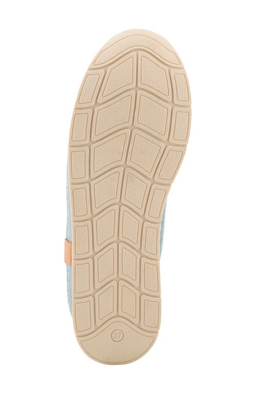 Spring Step Breen Perforated Sneaker In Blue