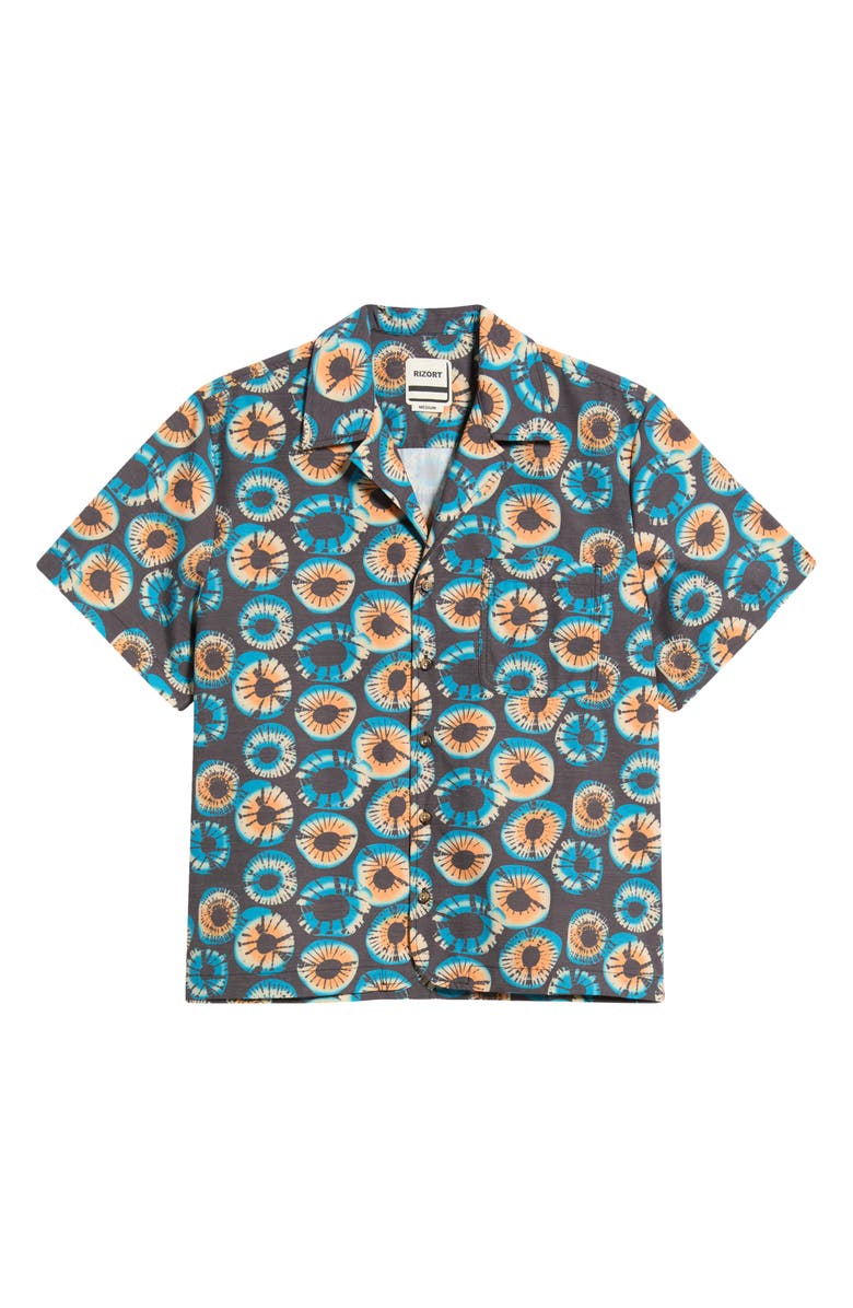 RIZORT Eye Camp Shirt, Main, color, Blue