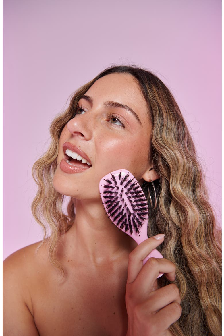Mini Brush, Alternate, color, PINK