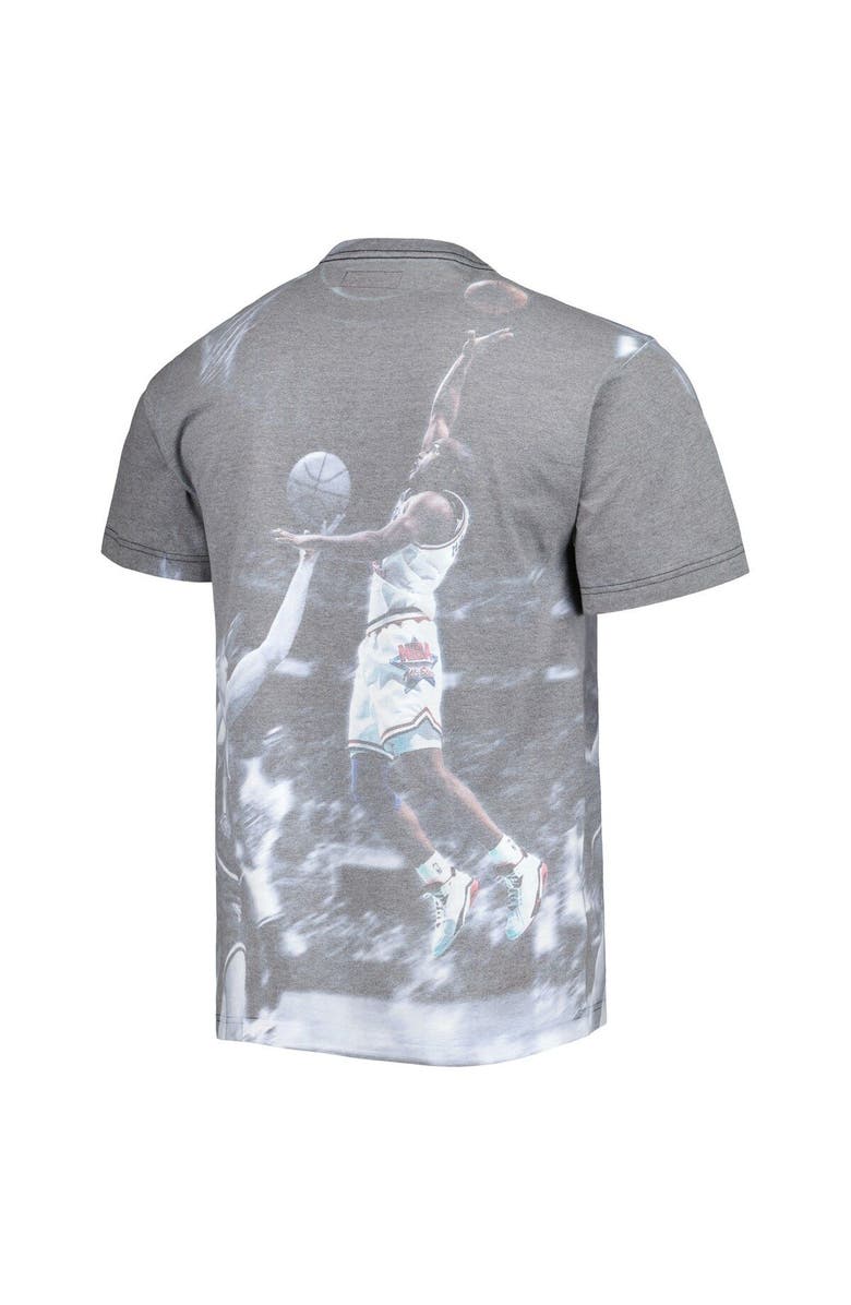 Mitchell & Ness Men's Mitchell & Ness Golden State Warriors Above the Rim Graphic T-Shirt, Alternate, color, White