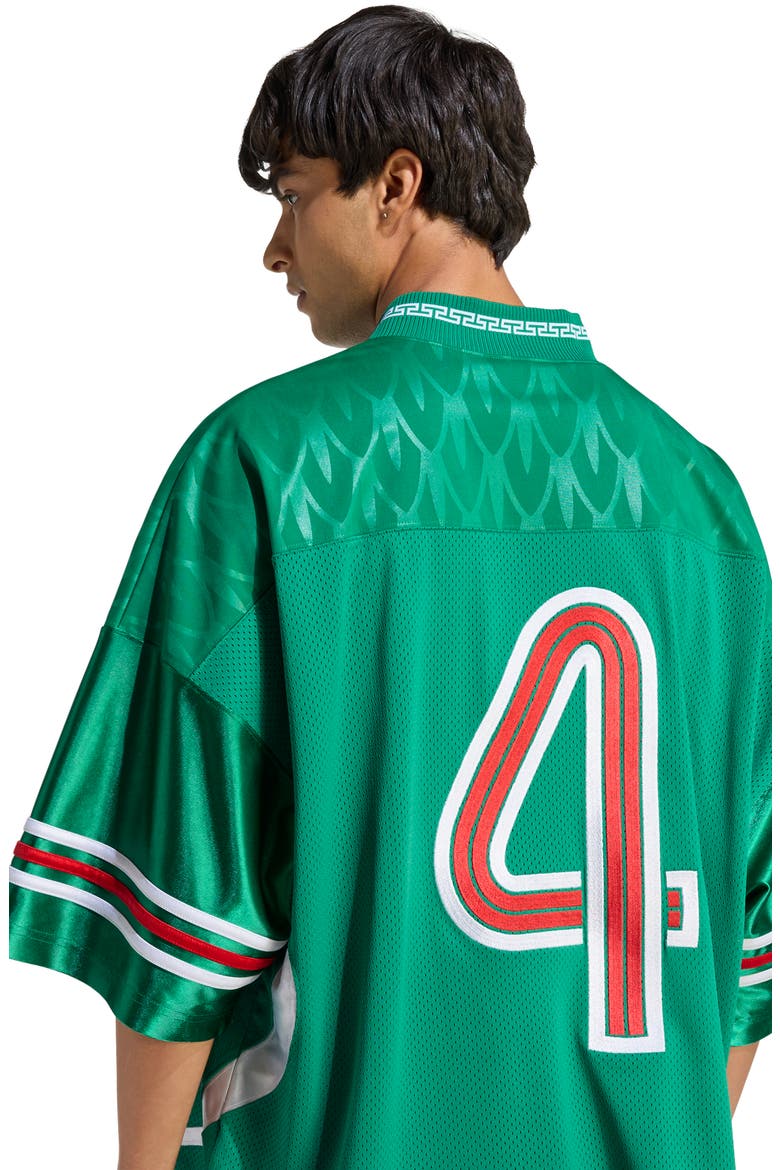Mexico Oversize Jersey, Alternate, color, BOLD GREEN/WHITE/BETTER SCARLET