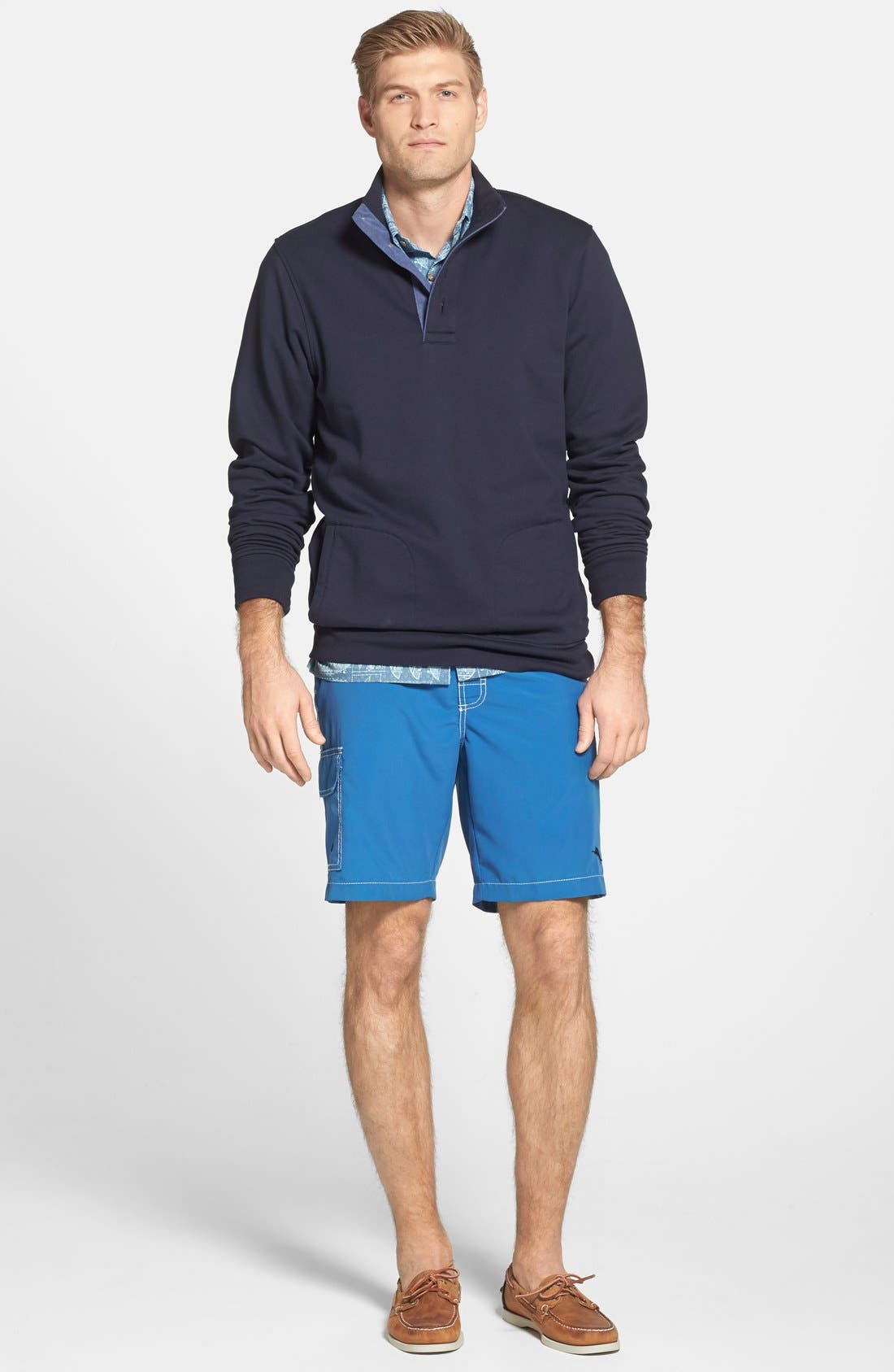 SPERRY TOP-SIDER<sup>®</sup> Sperry 'Authentic Original' Burnished Boat Shoe, Alternate, color, 