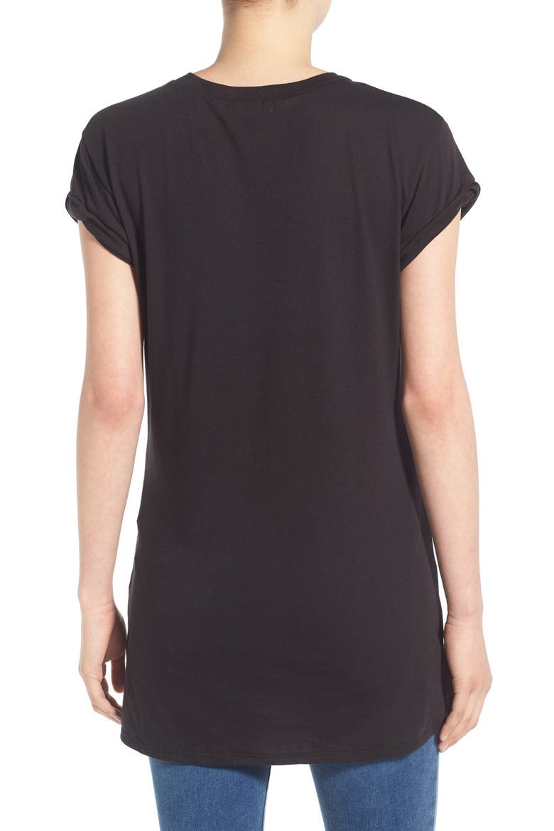 'Guac This Way' Graphic Tee, Alternate, color, BLACK