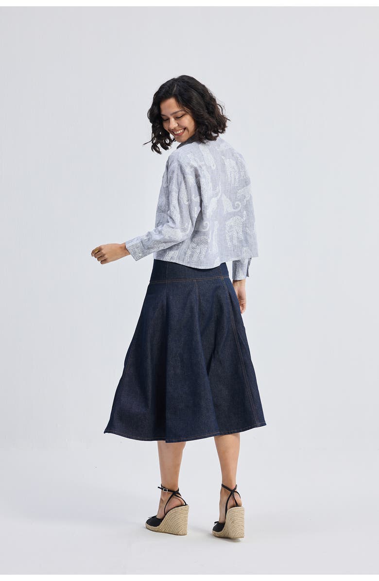 Reistor Oversized Boxy-Fit Shirt, Alternate, color, Silver