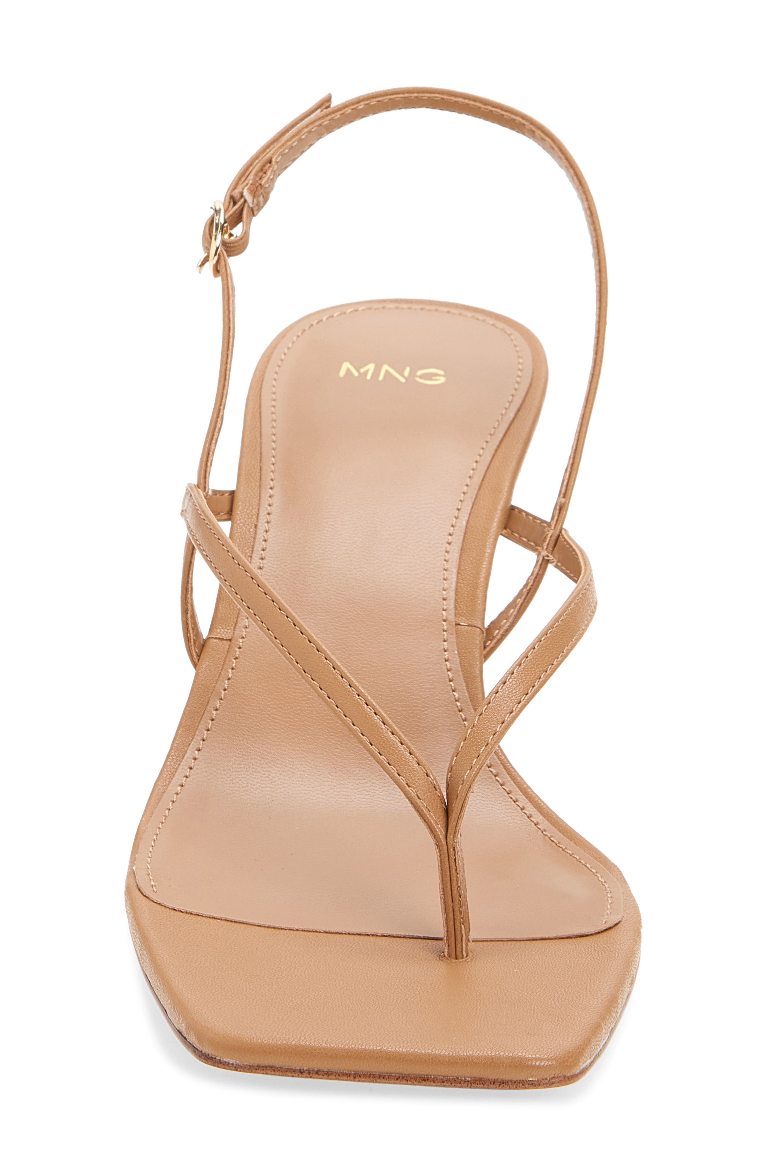 MANGO Ross Sandal, Alternate, color, Caramel