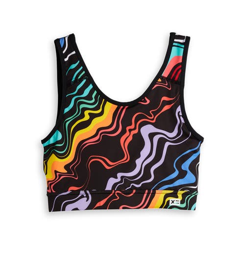 Tomboyx Sport Compression Bikini Top In Multi