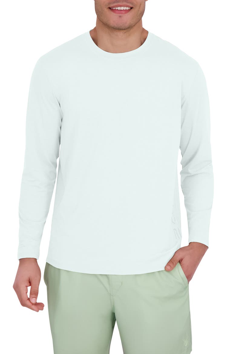 Drop Needle Rashguard, Main, color, BLUE GRASS