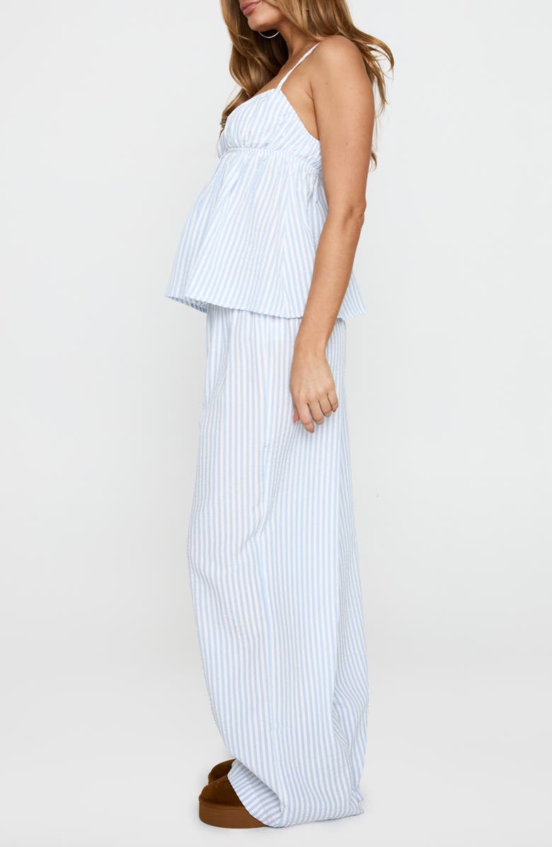 Princess Polly Cassini Tank & Pants Set, Alternate, color, Blue Stripe