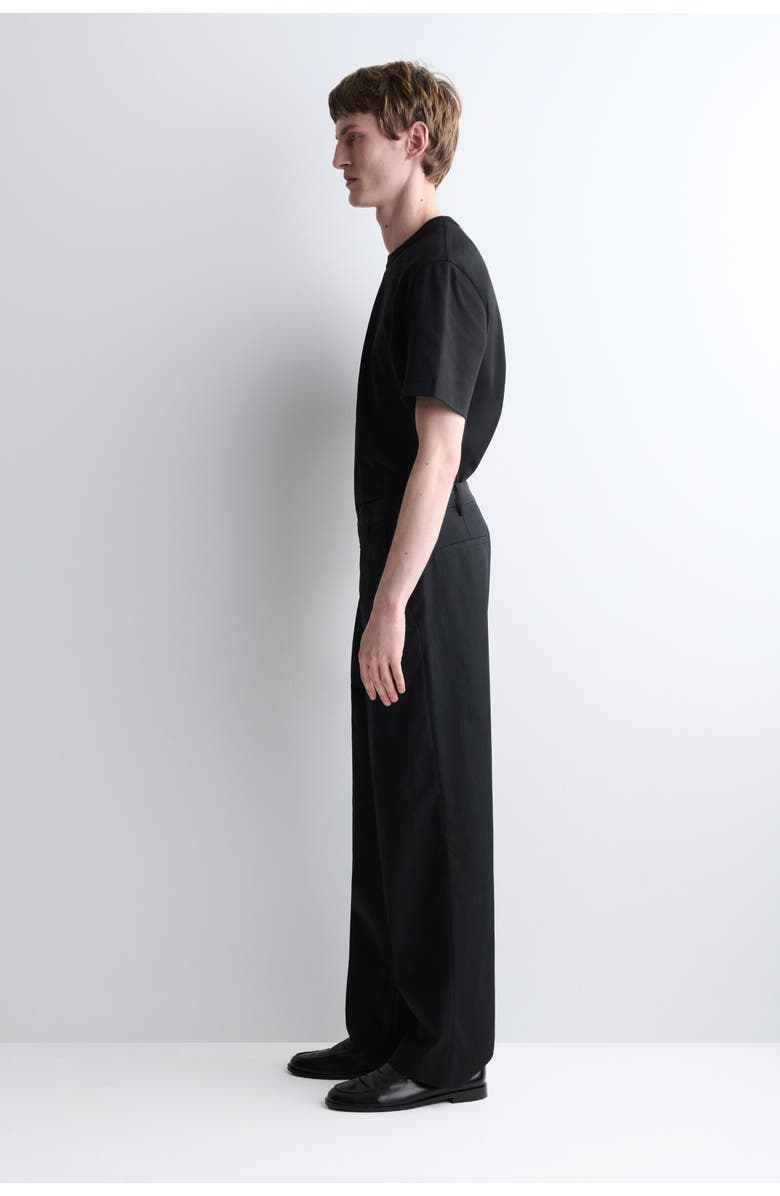 COS Cotton Wide-Leg Pants, Alternate, color, Oxford