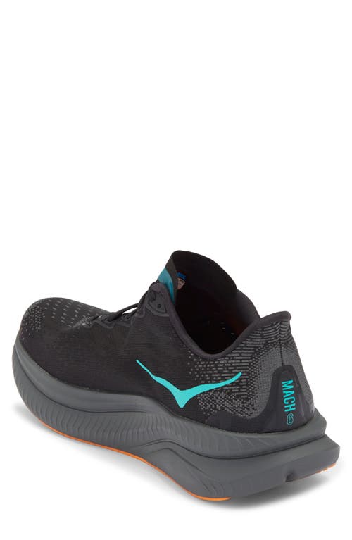 Hoka Mach 6 Running Shoe In Black