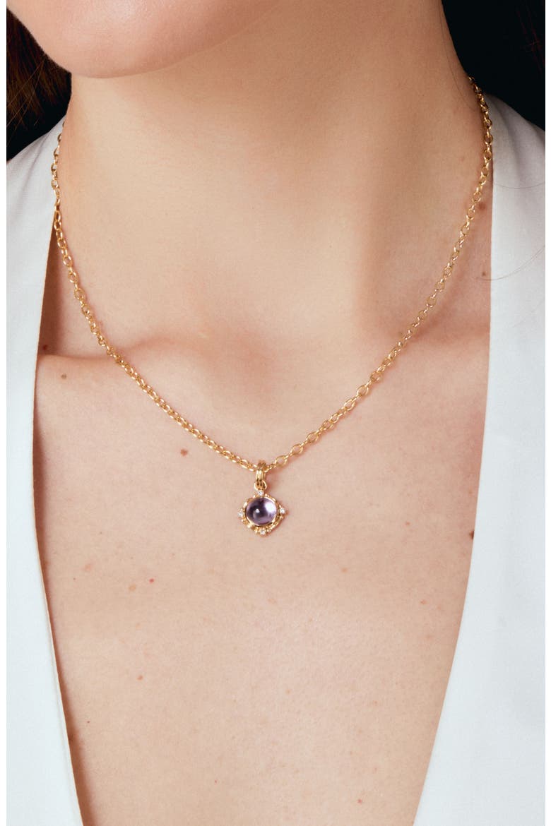 Axia Charm, Alternate, color, Amethyst