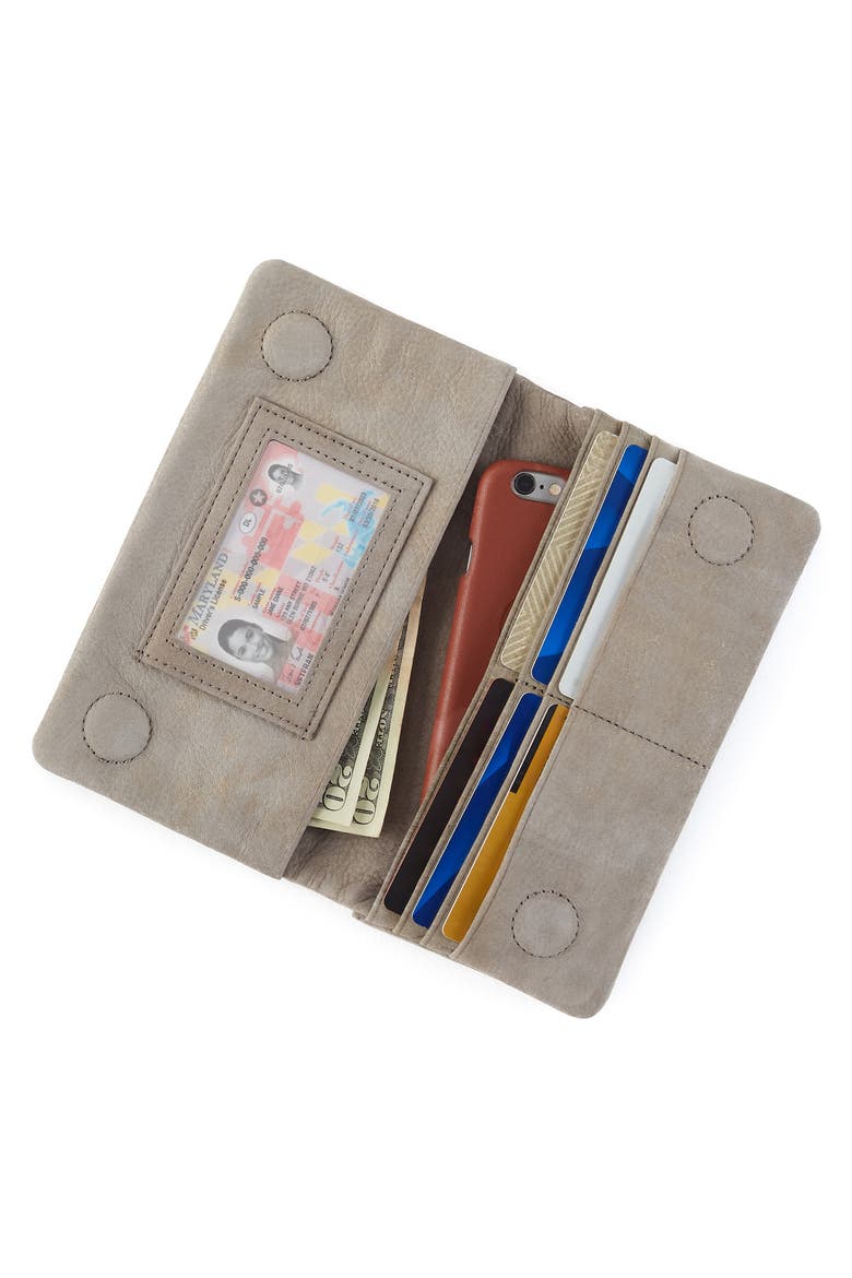 Leather Bifold Wallet, Alternate, color, GOLDEN GRANITE