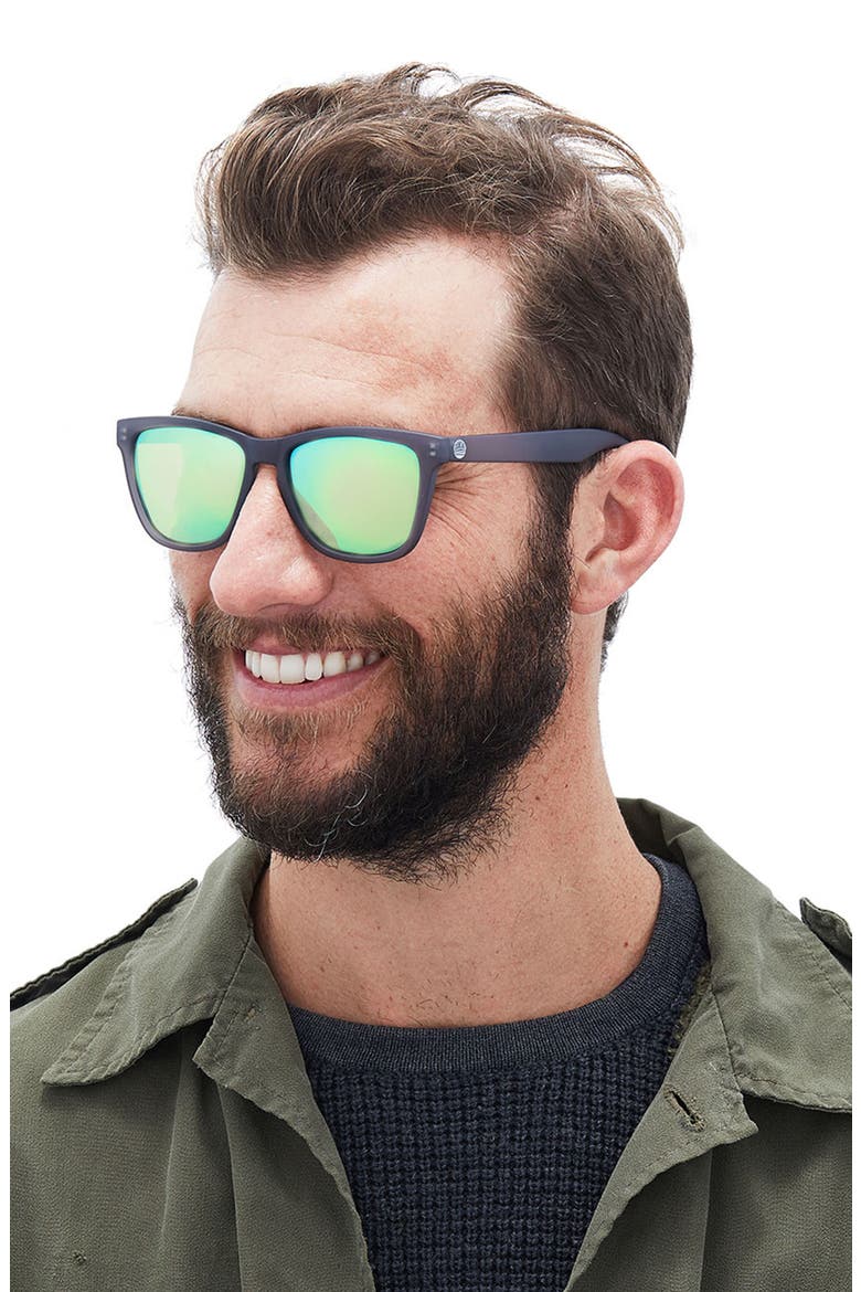 Headland 53m Polarized Sunglasses, Alternate, color, BLACK / BLACK
