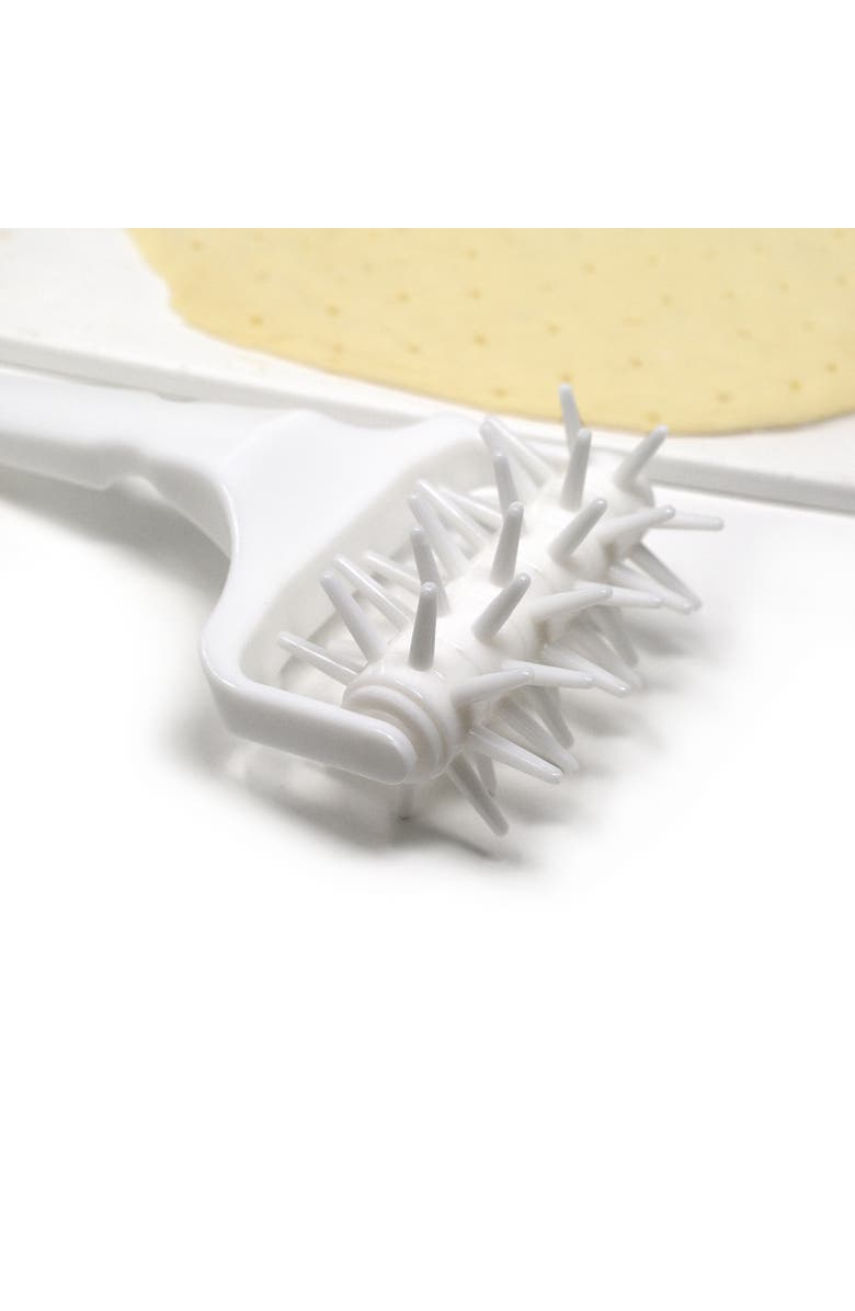 Norpro Dough Docker for Pastry or Pizza Dough, White, Alternate, color, White