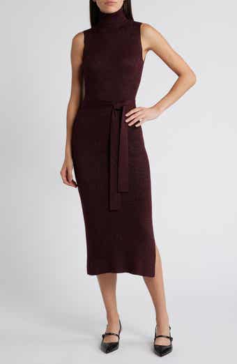 PAIGE Zoelle Glitter Knit Sweater Dress