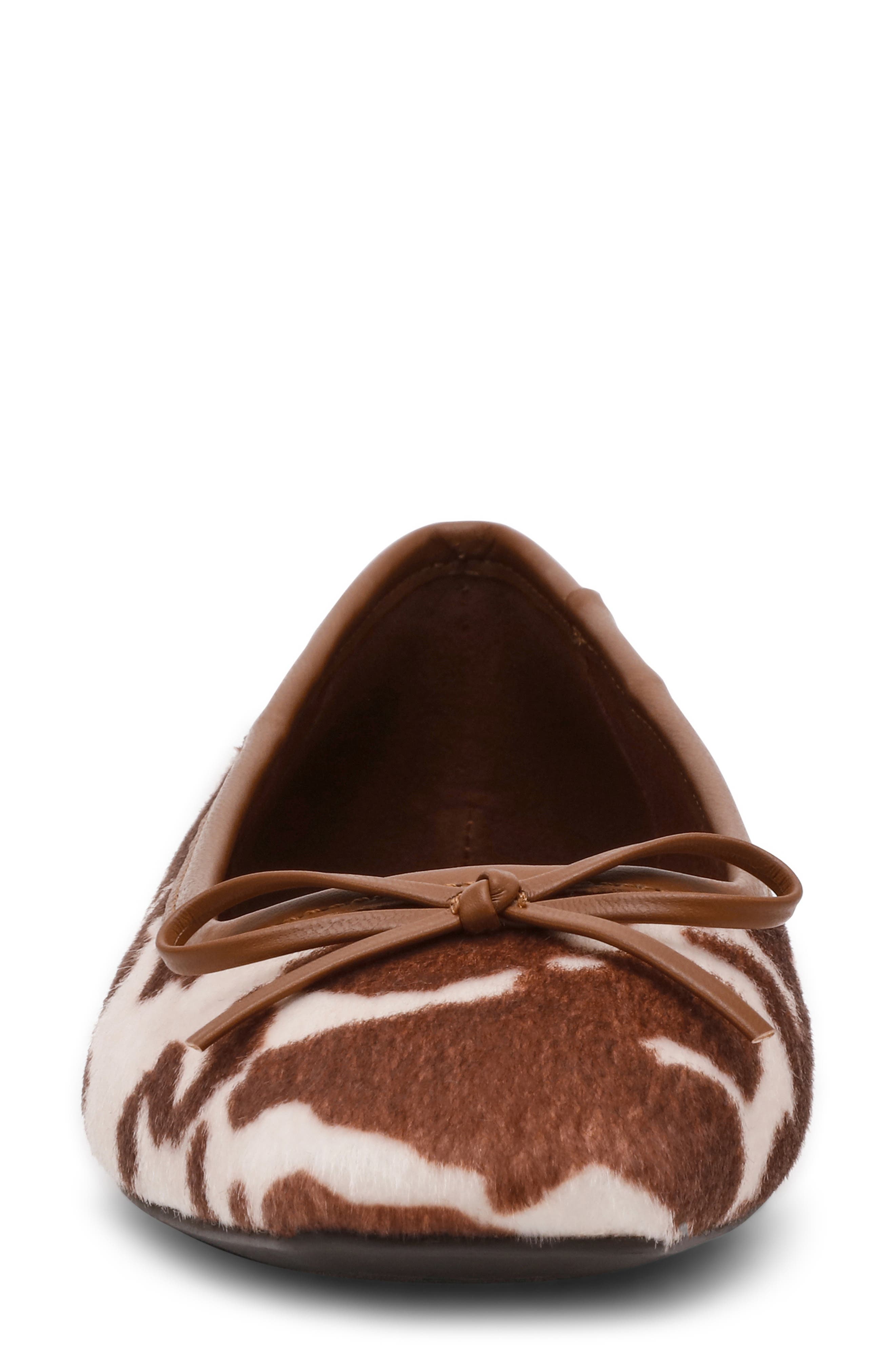 Ballet Flat, Alternate, color, BROWN MULTI