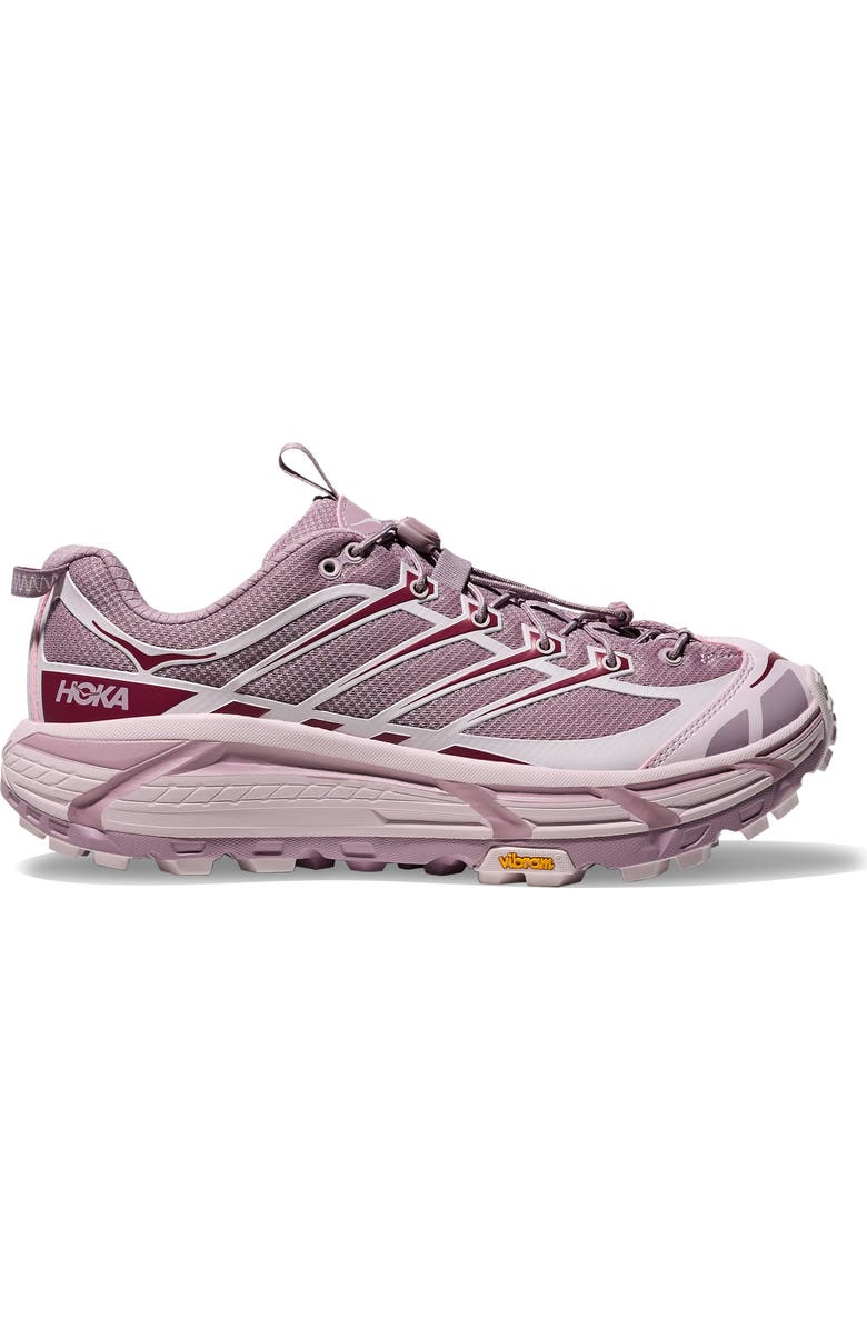 HOKA Gender Inclusive Mafate Three2 Sneaker, Alternate, color, Fragrant Lilac / Stone Fruit