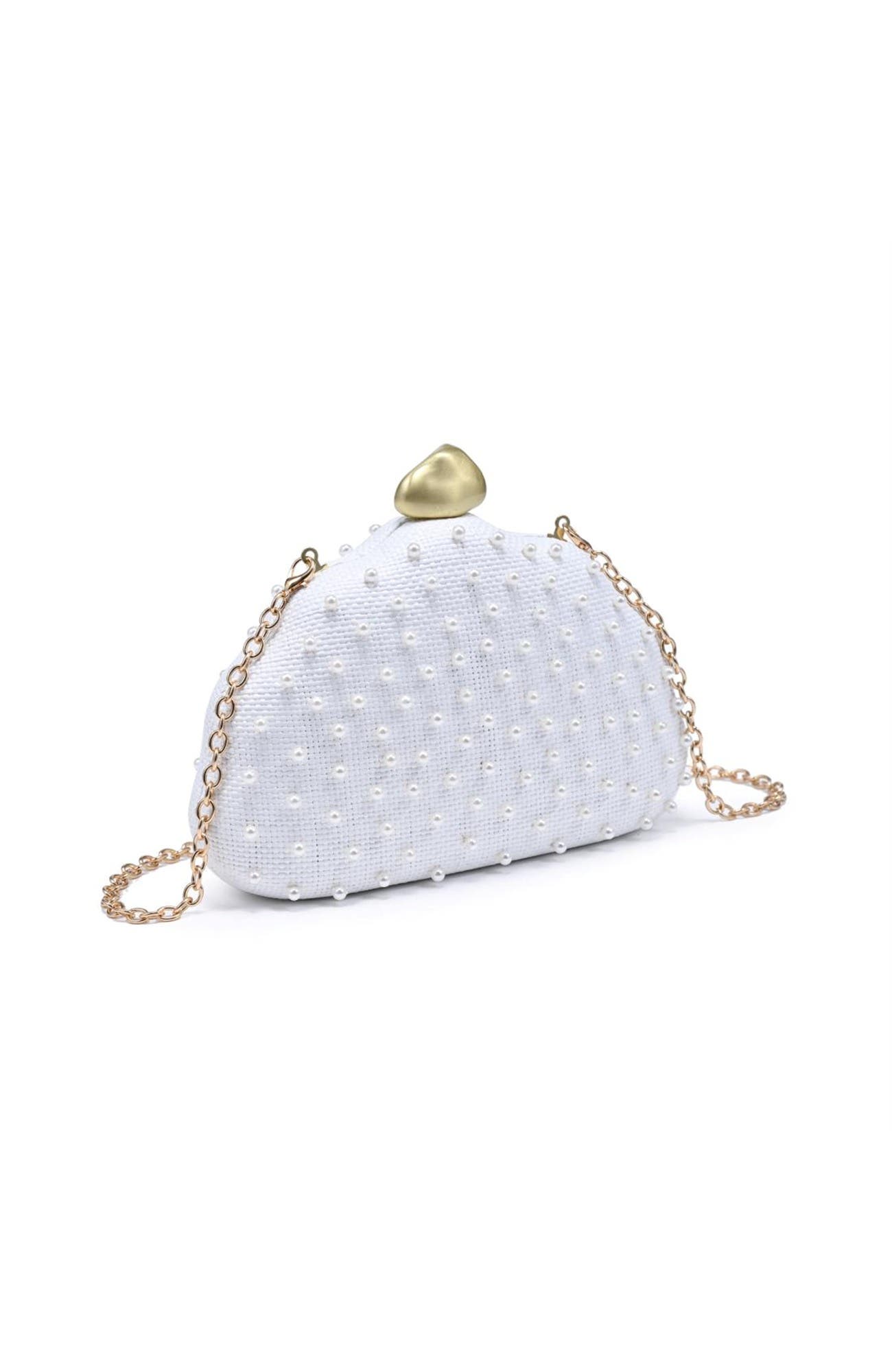 Valerie Evening Bag, Alternate, color, Ivory
