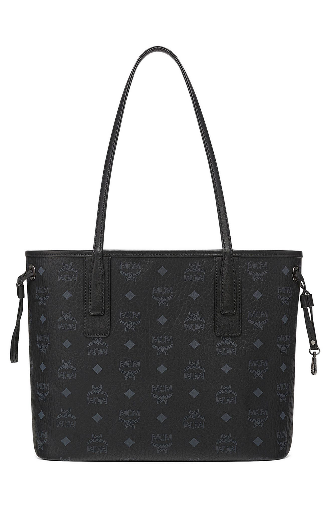 MCM Small Liz Reversible Shopper, Alternate, color, 