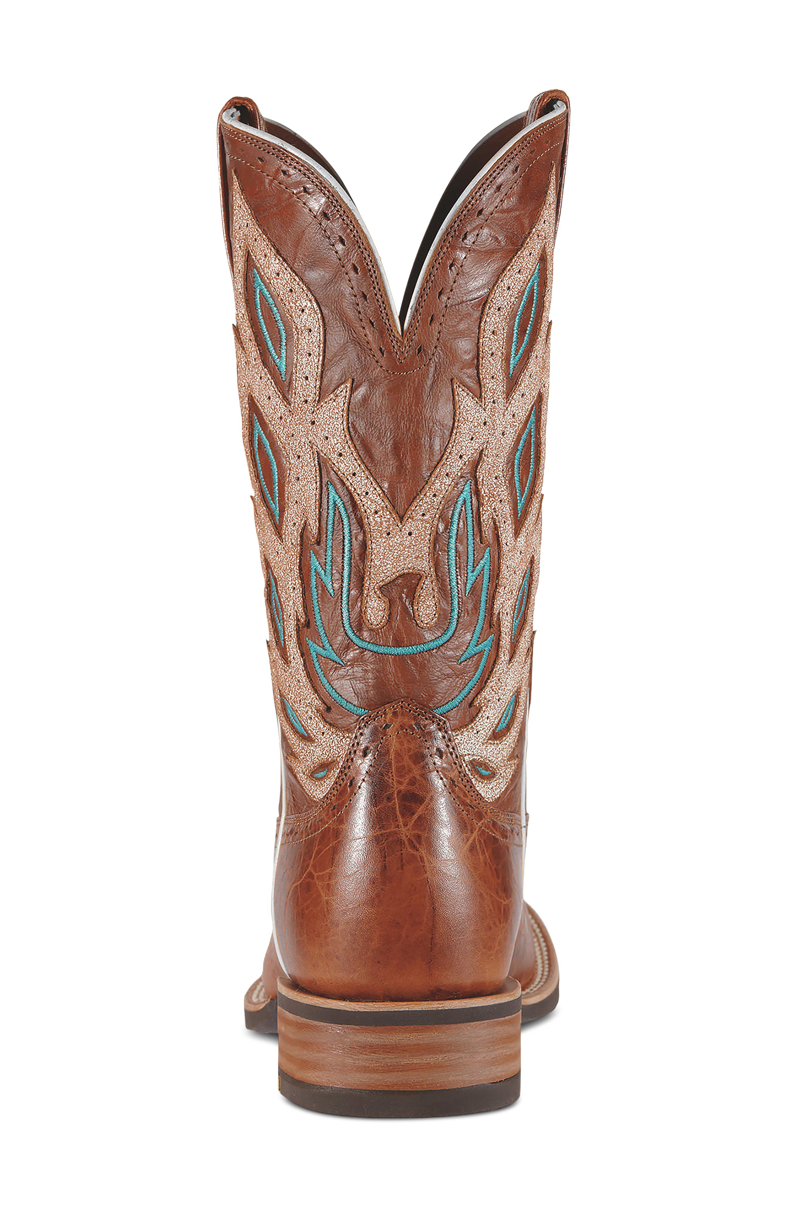 Nighthawk Beasty Western Boot, Alternate, color, BROWN