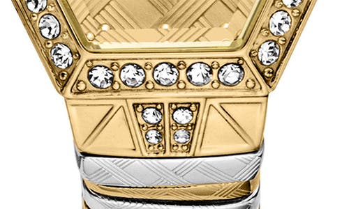 Just Cavalli Snake Bracelet Watch, 23mm X 32mm In Gold