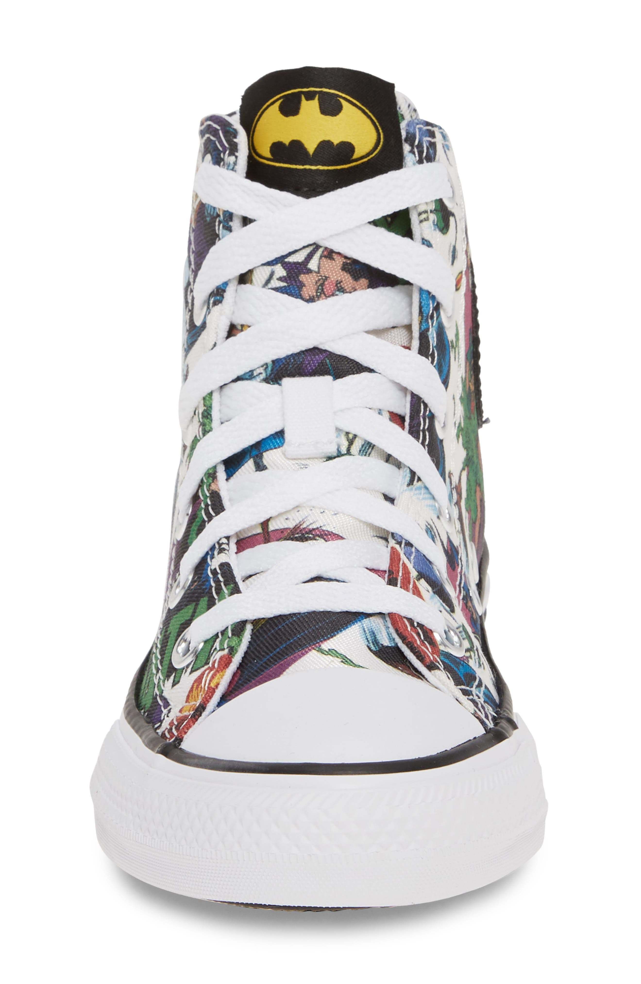 Converse All Star<sup>®</sup> Batman High Top Sneaker, Alternate, color, 