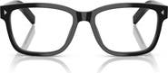 Prada 56mm Rectangular Optical Glasses