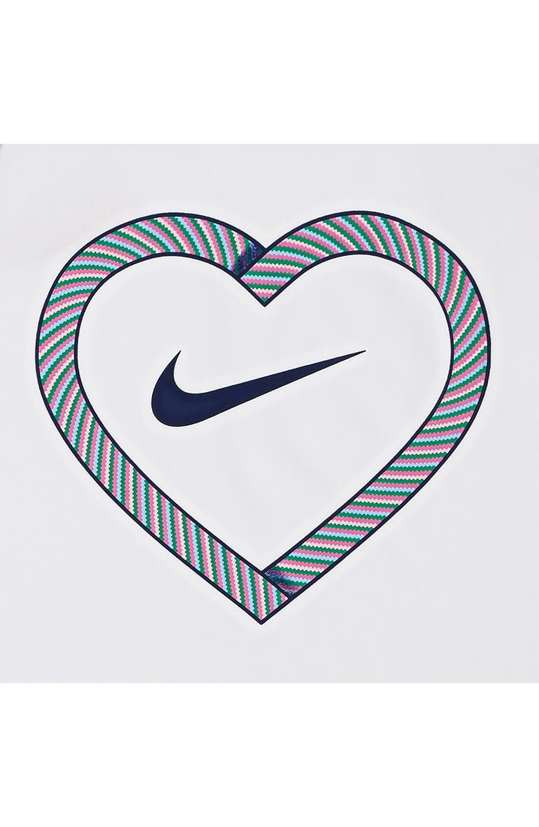 Nike Kids' Happy Camper Tank & Shorts Set, Alternate, color, White With Playful Pink