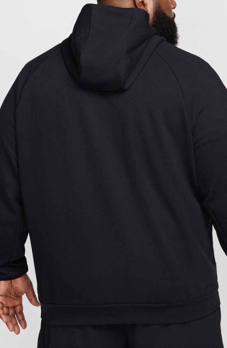 Nike Primary Dri-FIT Hoodie, Alternate, color, Black/ Black