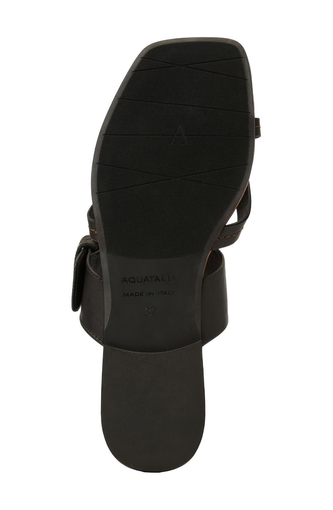 Asti Weatherproof Slide Sandal, Alternate, color, ESPRESSO LEATHER