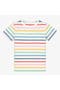 selected Ivory Rainbow Sunrise Stripe