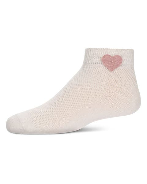 Kid's Welt Applique Anklet Socks (Toddler & Big Kid)