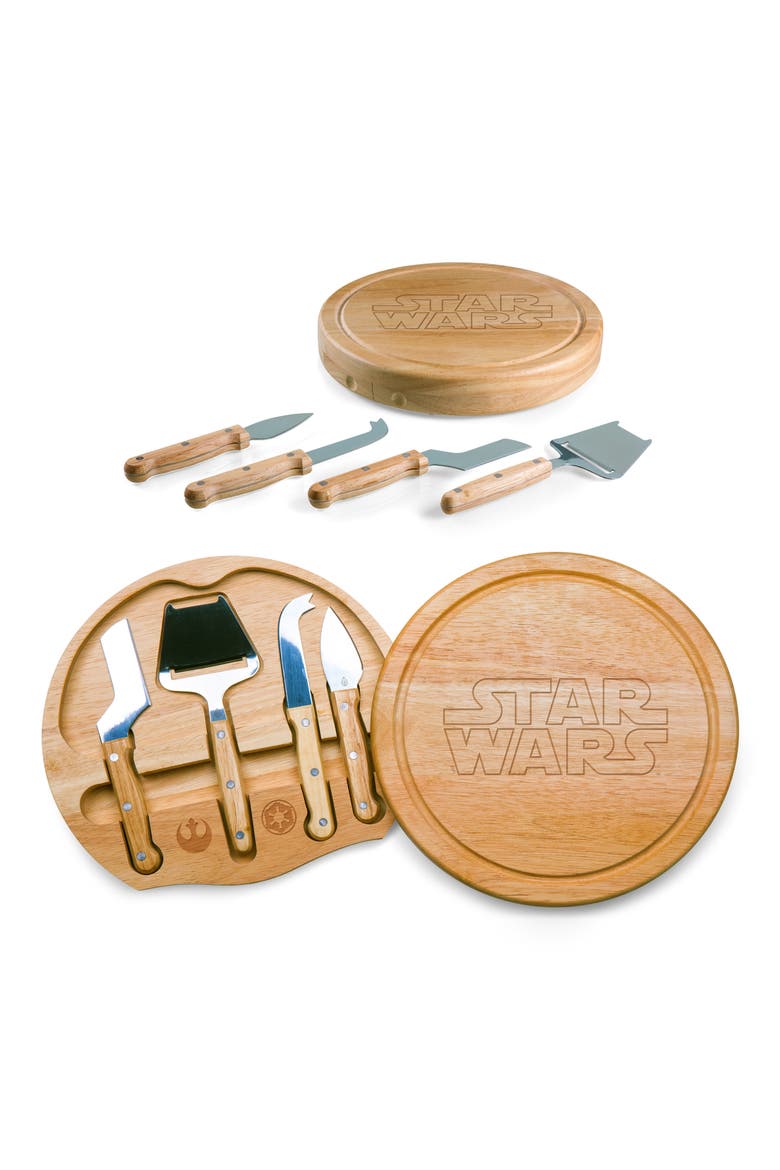 Star Wars™ Circo Cheese Board & Knife Set, Alternate, color, BROWN