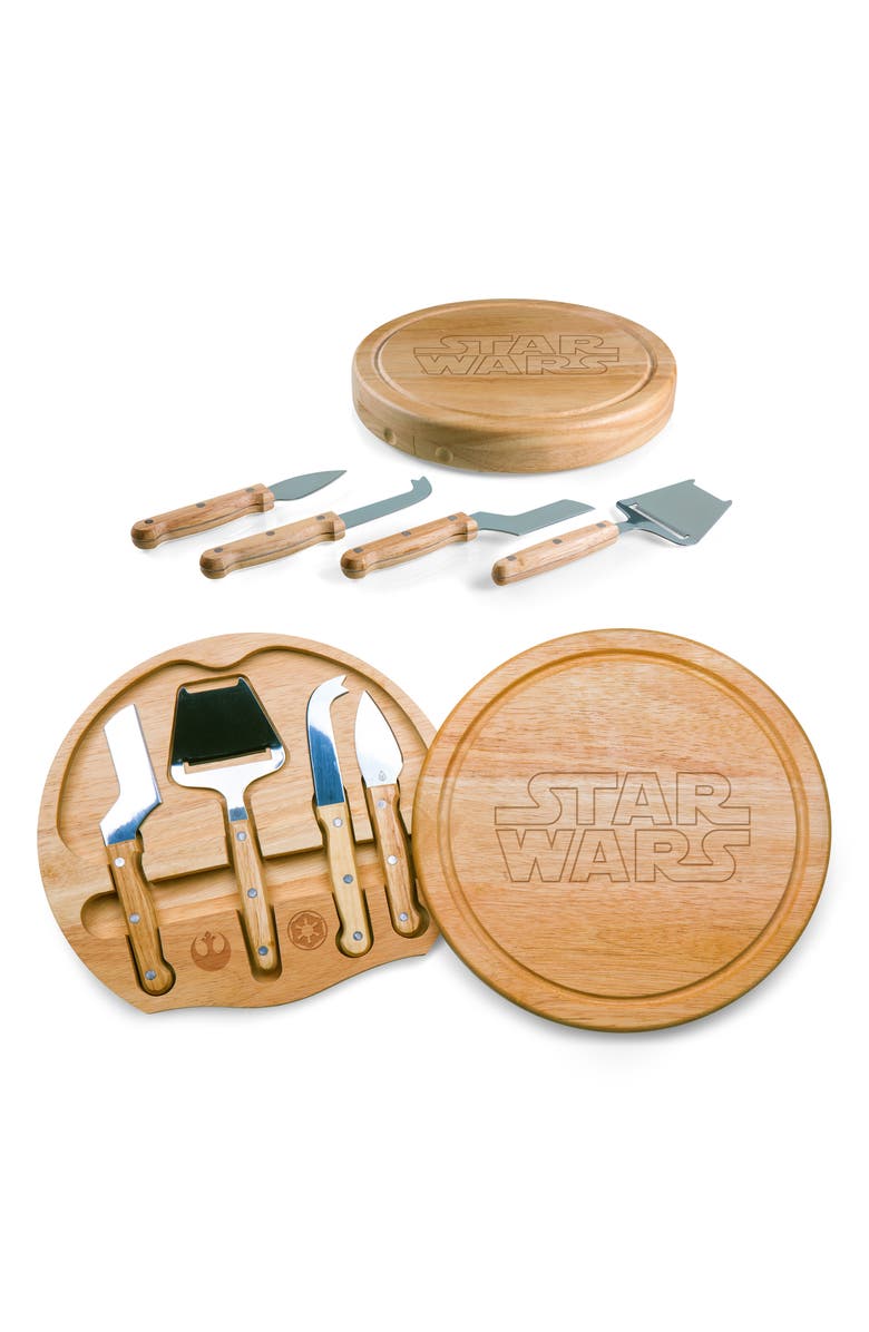 Picnic Time Star Wars<sup>™</sup> Circo Cheese Board & Knife Set, Alternate, color, Brown