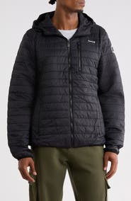 Hurley Balsami Quilted Nylon Hooded Jacket