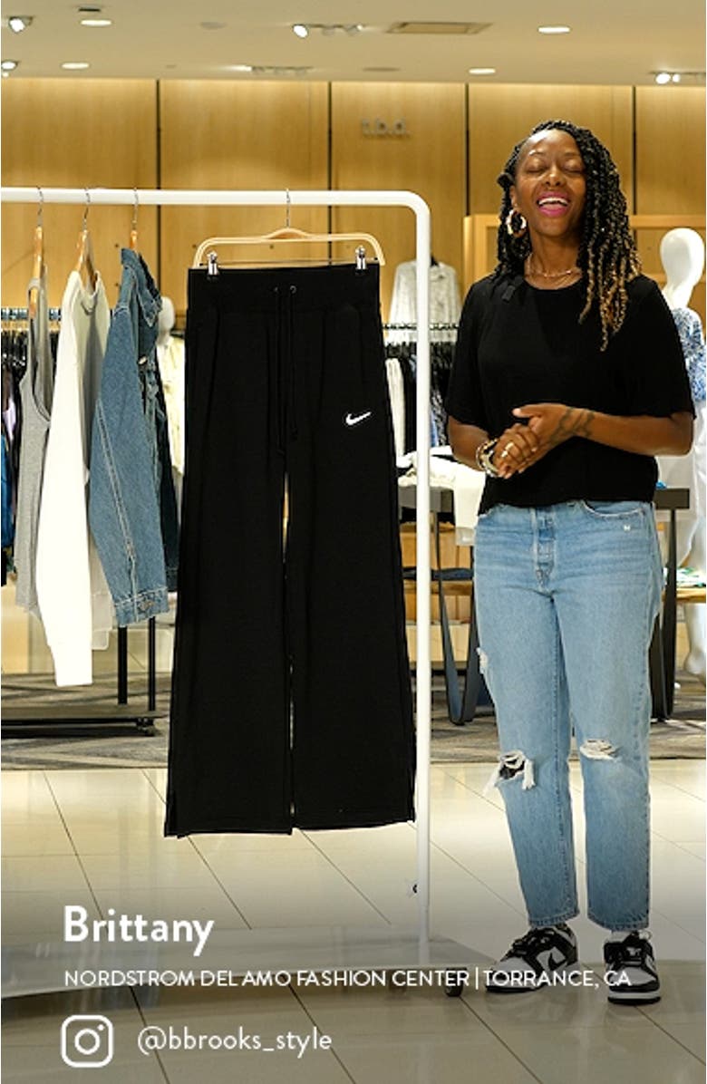 Sportswear Phoenix High Waist Wide Leg Sweatpants