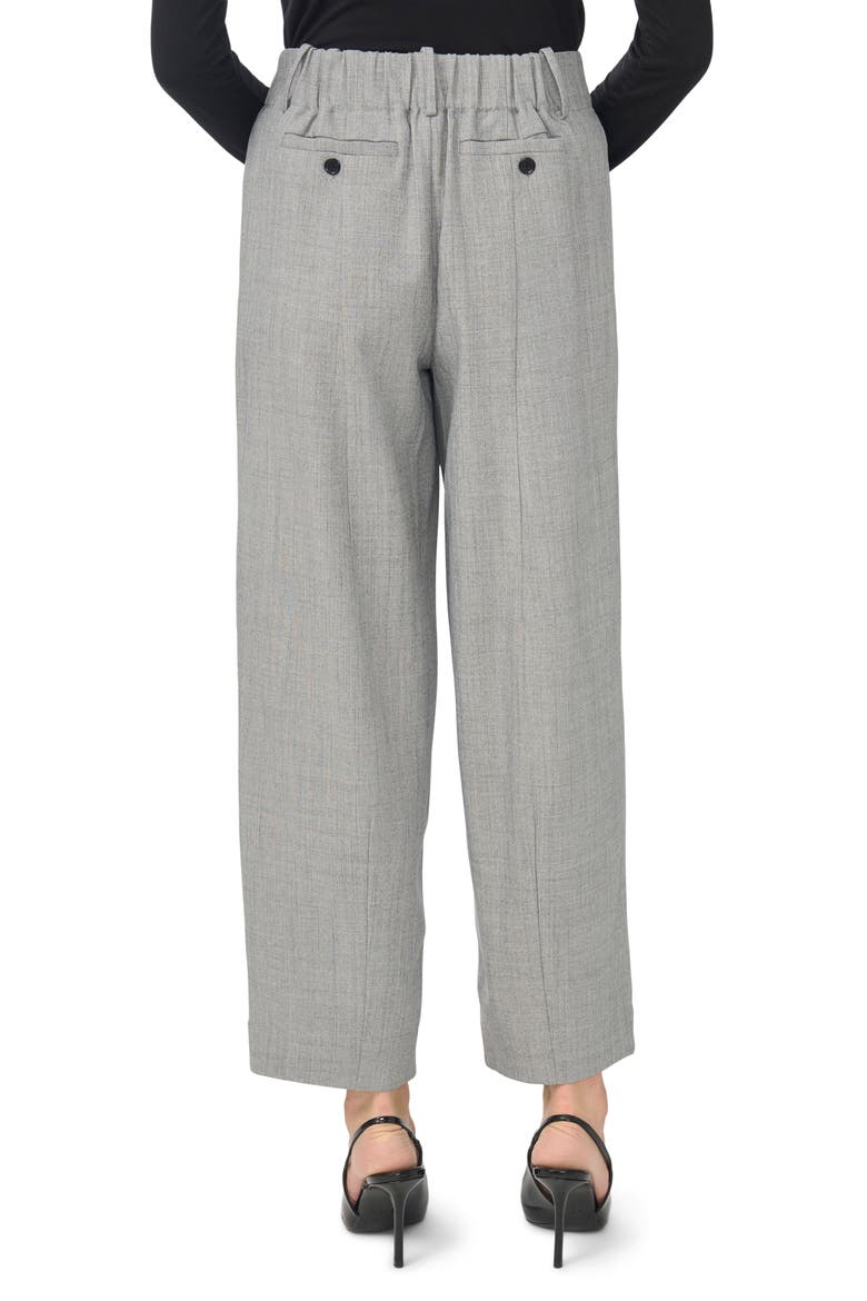 Ankle Wide Leg Pants, Alternate, color, GREY HEATHER