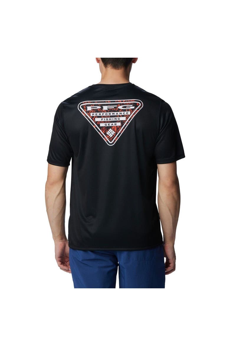 Men's Columbia Black Oregon State Beavers Terminal Tackle Badge Omni-Shade T-Shirt, Alternate, color, Black