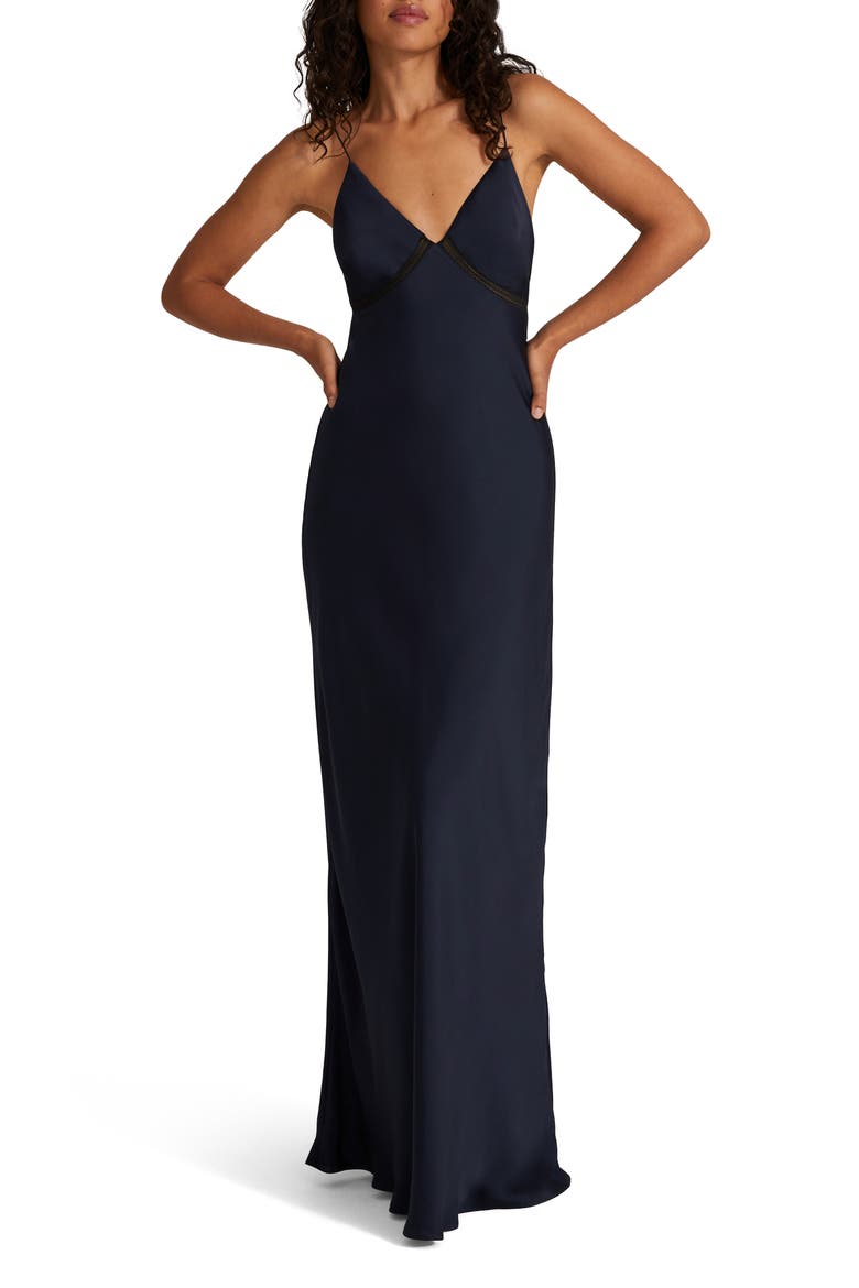 Blackberry Slipdress, Main, color, NAVY