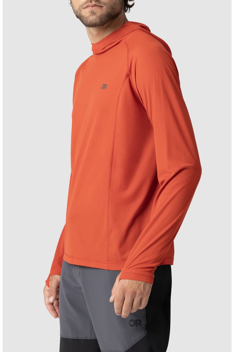 Echo Recycled Polyester Hoodie, Alternate, color, CARDINAL
