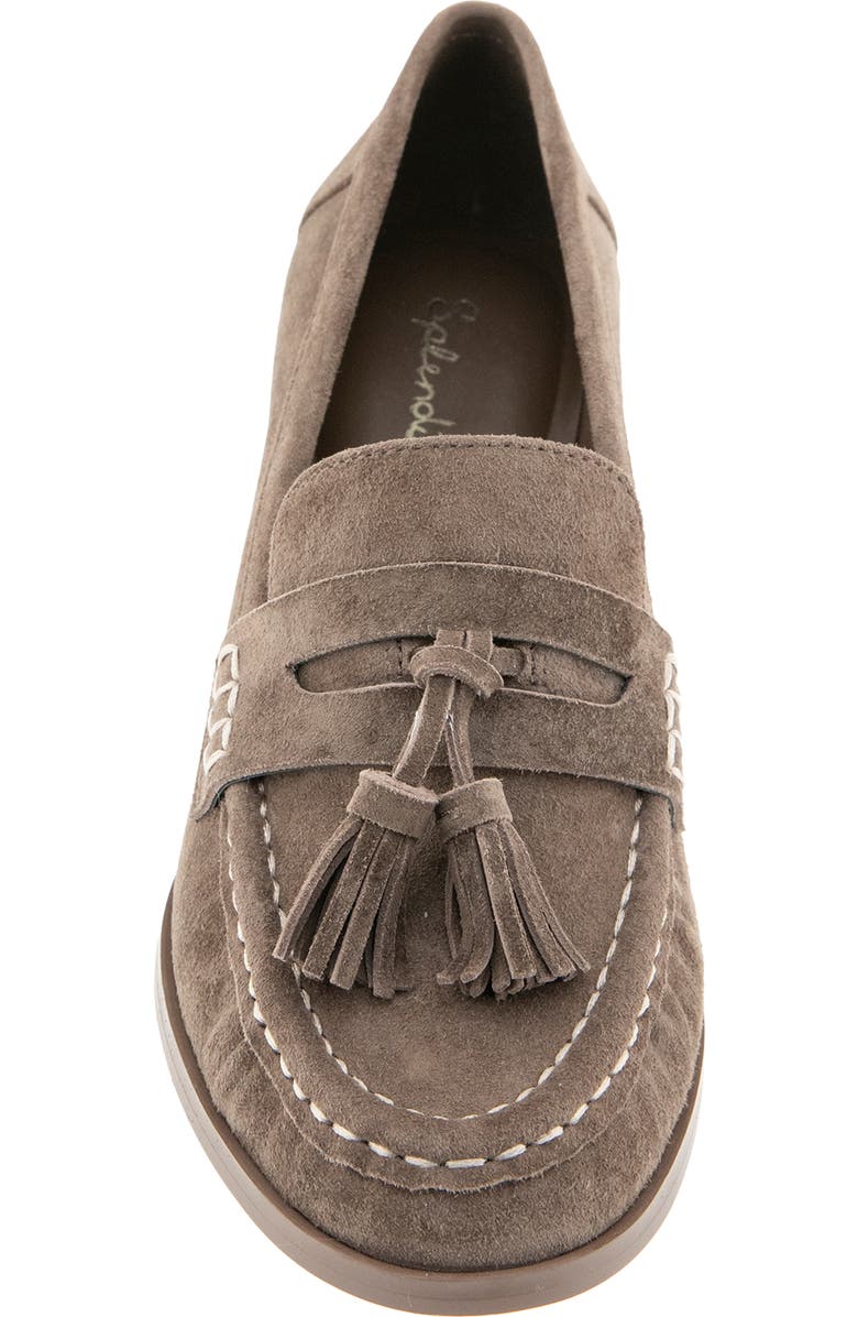 Splendid Martha Tassel Loafer Pump, Alternate, color, Taupe Gray