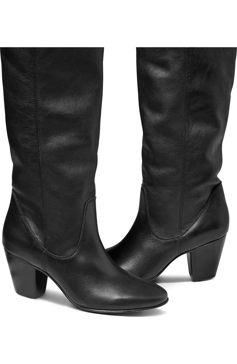Beek Crow Tall Boot, Alternate, color, Black