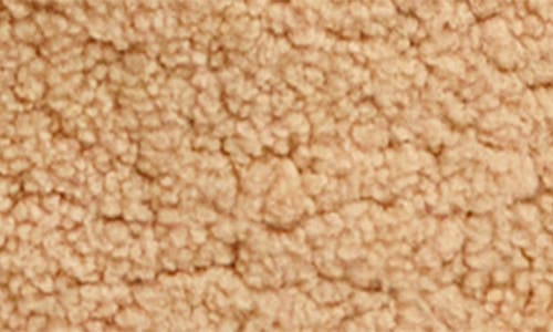 Clare V . Lune Genuine Shearling Shoulder Bag In Brown