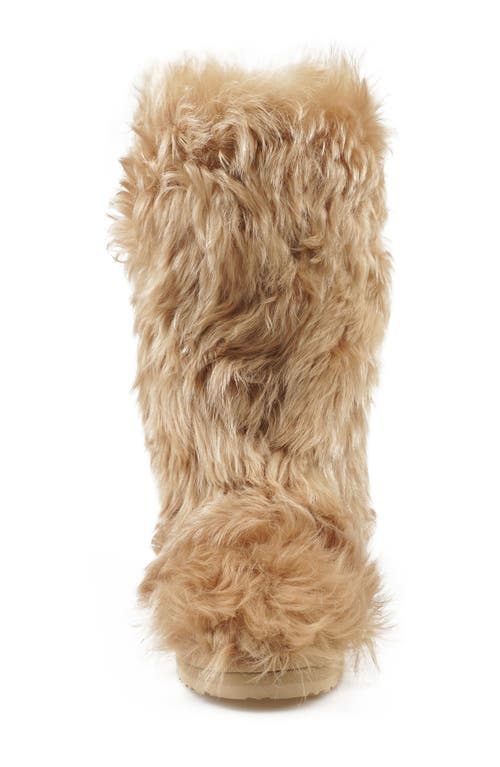 Zigi Raylynn Faux-fur Tall Boot In Natural