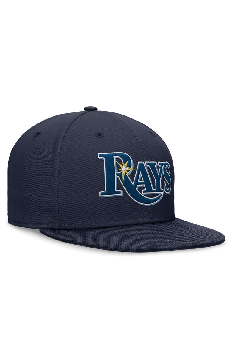 Nike Men's Nike Navy Tampa Bay Rays Performance Fitted Hat, Alternate, color, Navy