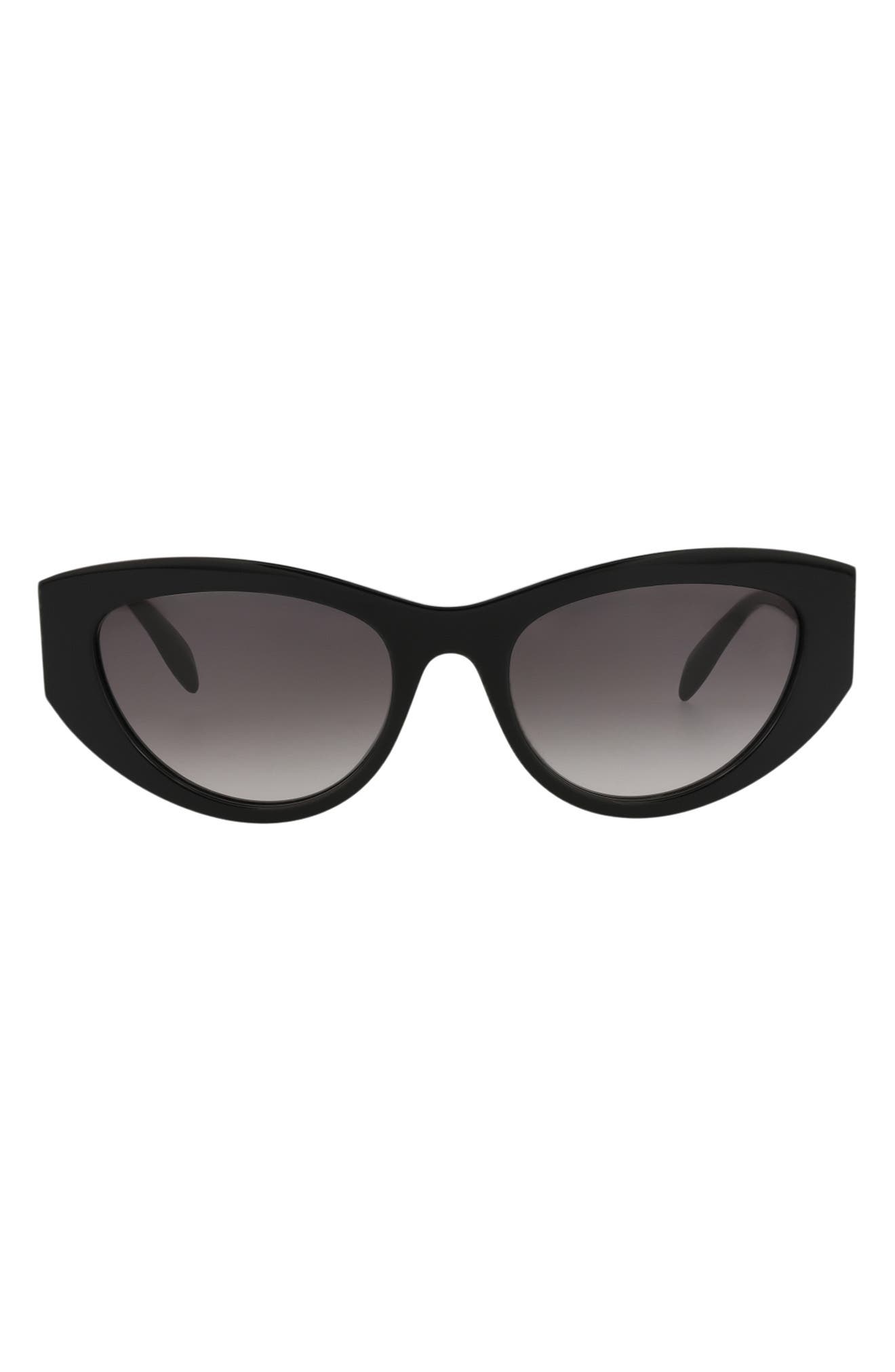 McQueen 54mm Modified Cat Eye Sunglasses